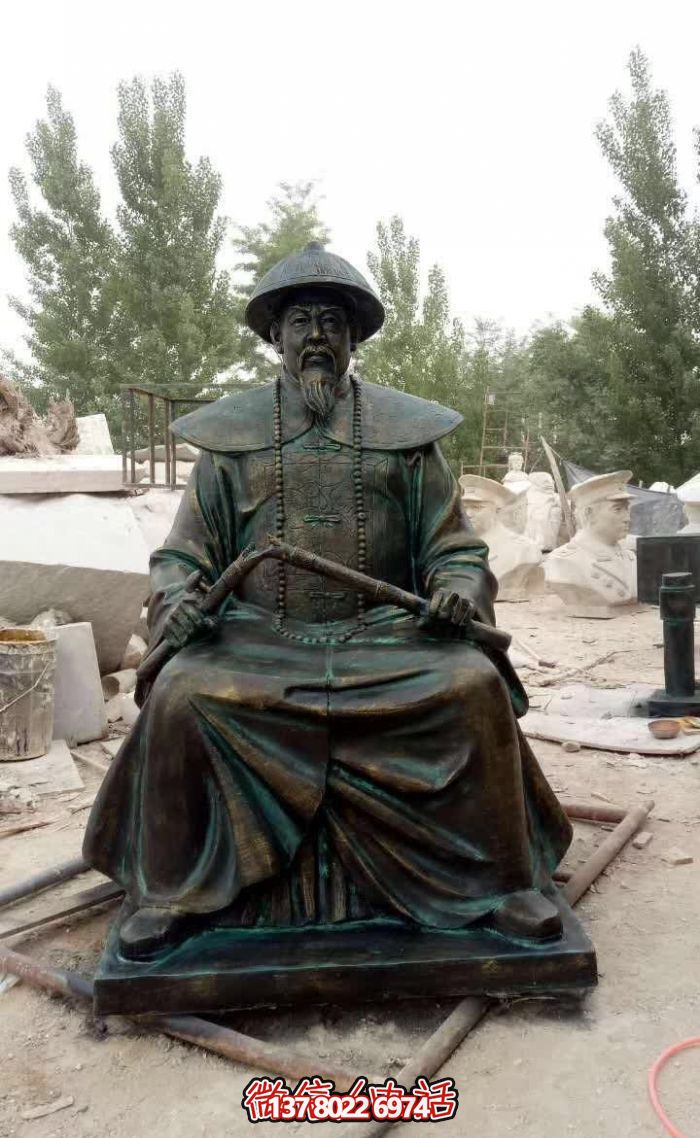 林則徐青銅雕塑——校園英雄永遠銘記在心 林則徐青銅雕塑——校園英雄永遠銘記在心