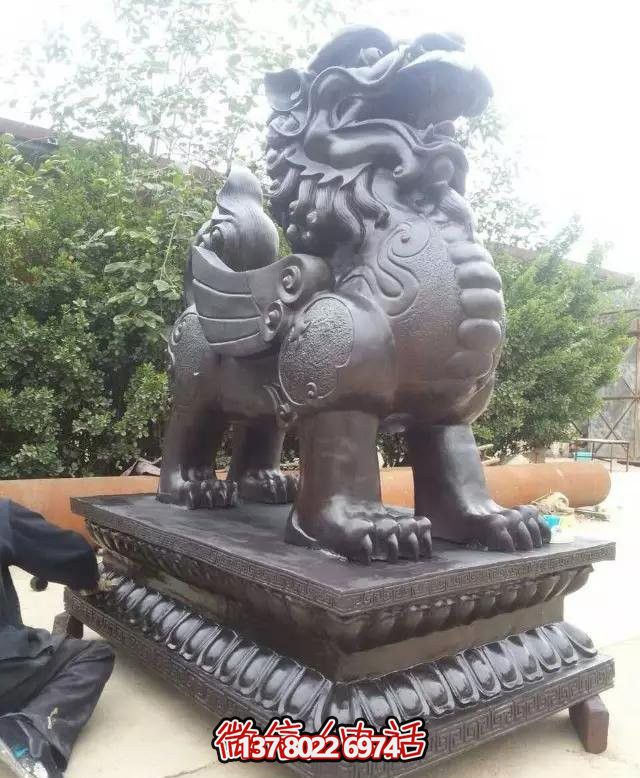 戶外廣場大型景觀不銹鋼仿銅貔貅雕塑 戶外廣場大型景觀不銹鋼仿銅貔貅雕塑